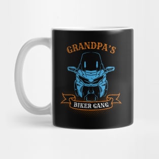 Grandpa's Biker Gang Father's Day Mug